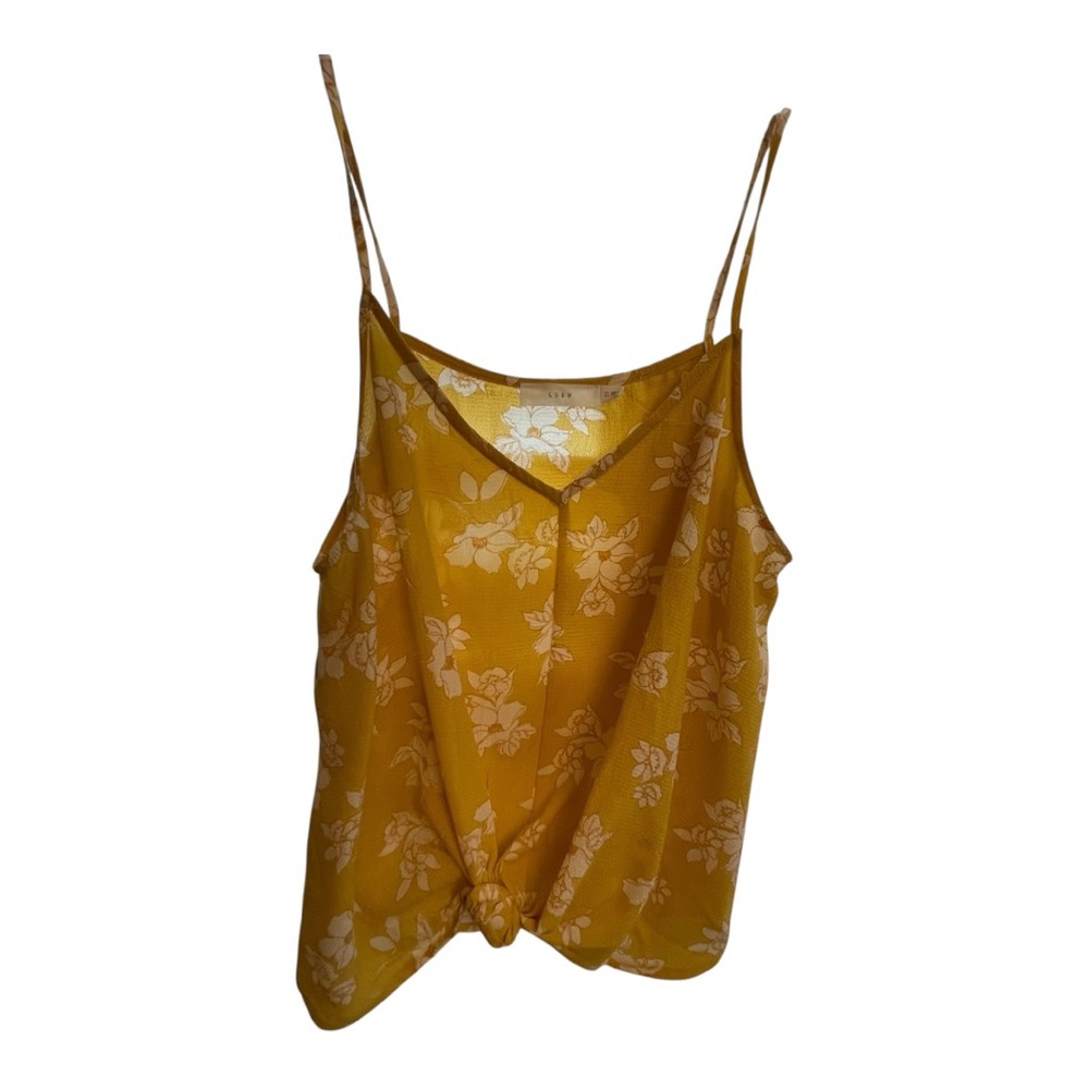 Lush Gold Sleeveless Camisole Top - Picture 1 of 5